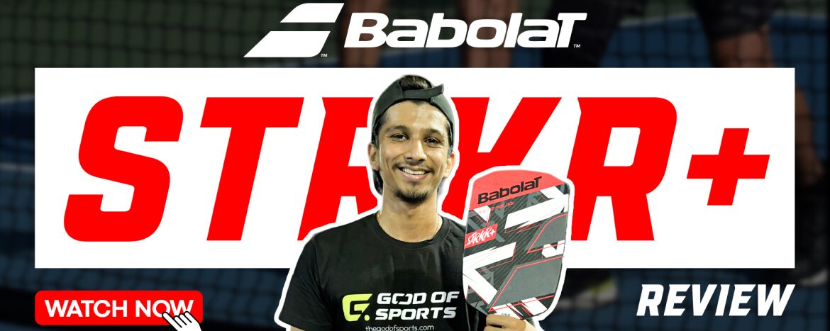 Babolat STRKR+ Pickleball Paddle Review: Built for Power, Speed, and Precision
