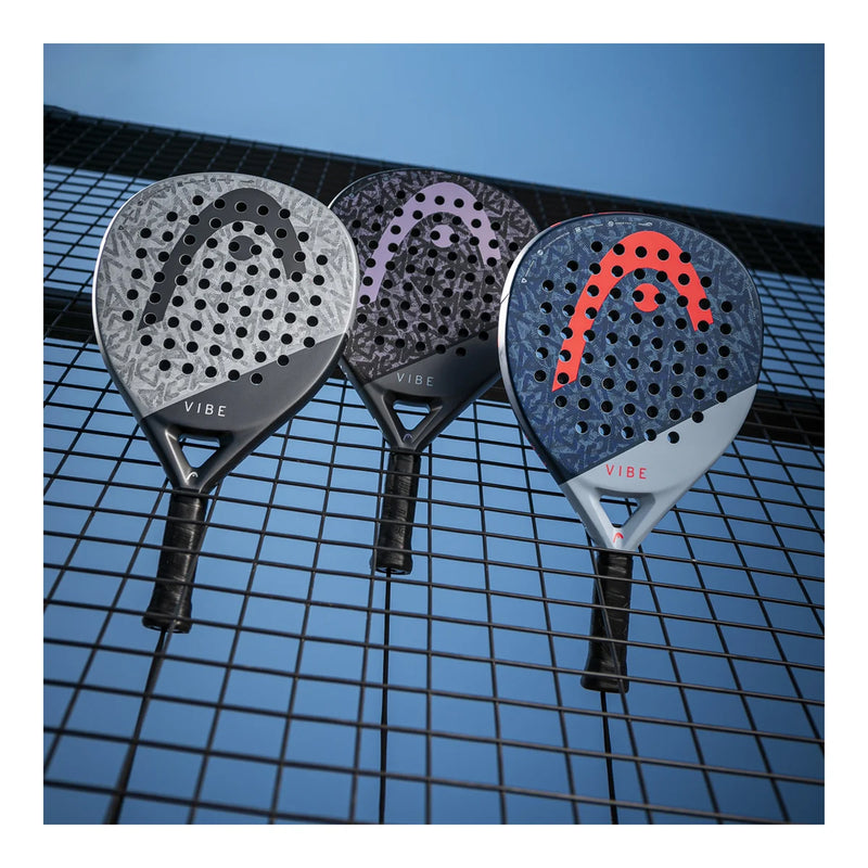 HEAD Vibe 2025 Padel Racquet (Grey/Black) 6