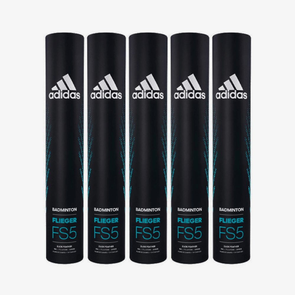 Adidas Flieger FS5 (Speed 77) Badminton Feather Shuttlecock (Pack Of 5)