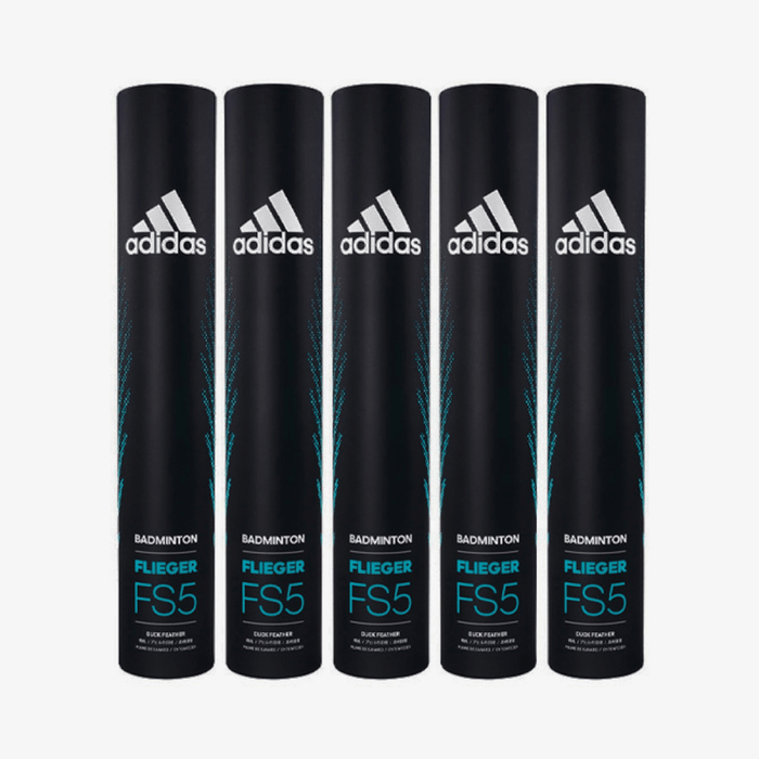 Adidas Flieger FS5 (Speed 77) Badminton Feather Shuttlecock (Pack Of 5) 1