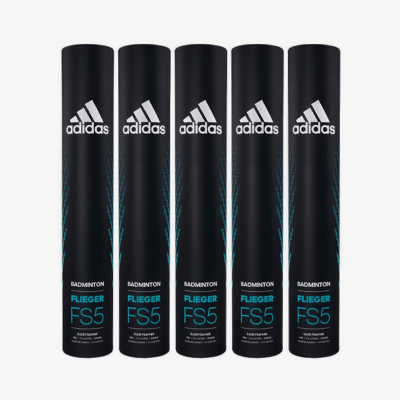Adidas Flieger FS5 (Speed 77) Badminton Feather Shuttlecock (Pack Of 5) 1