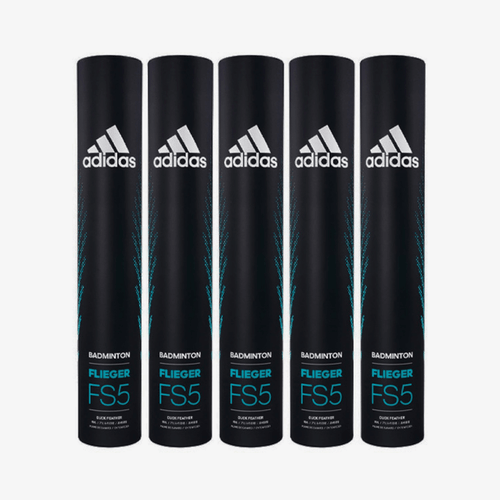Adidas Flieger FS5 (Speed 77) Badminton Feather Shuttlecock (Pack Of 5)