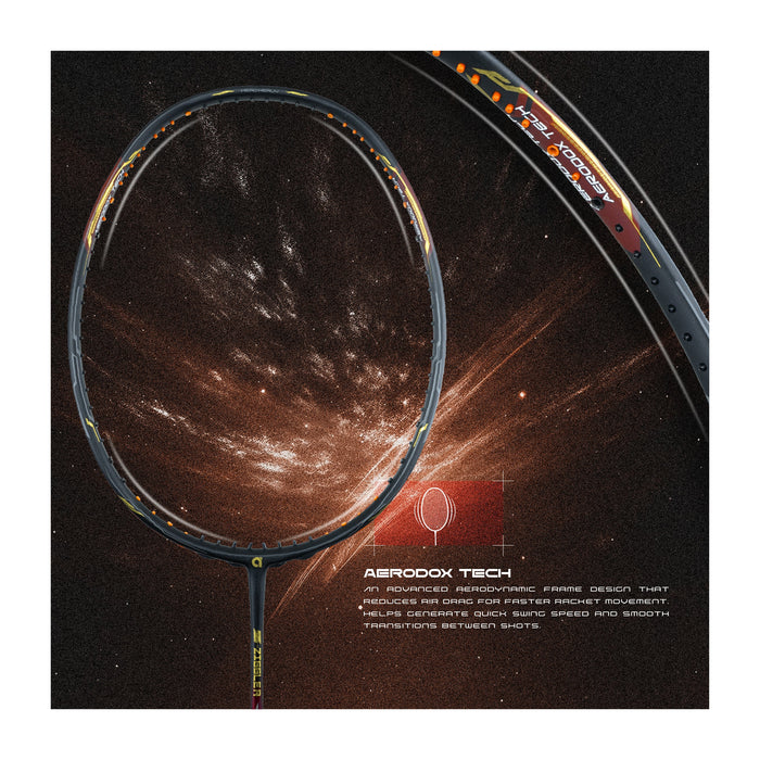 Apacs Z Ziggler Next Gen Badminton Racket (Maroon) 2