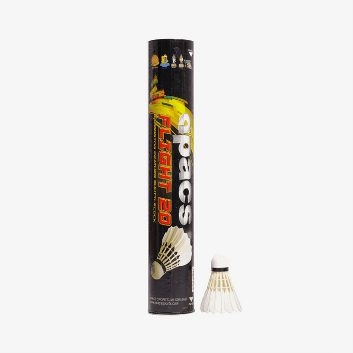 Apacs Flight 20 FL20 Feather Badminton Shuttlecock 1