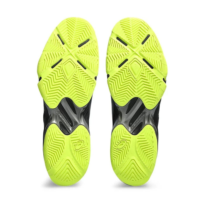 Asics Blade FF Badminton Shoes - (Black/Safety Yellow) 7