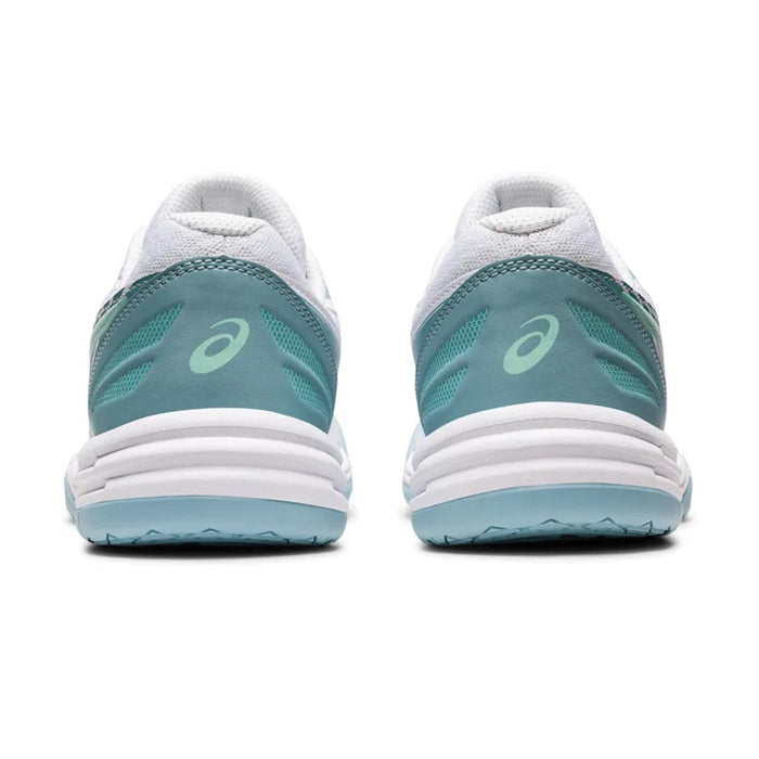Asics Court Slide 2 Tennis Shoes (White/Smoke Blue) 5