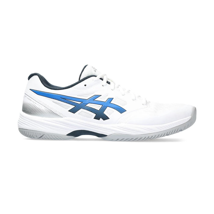Asics Gel Court Hunter 3 Badminton Shoes (White/Blue) 1