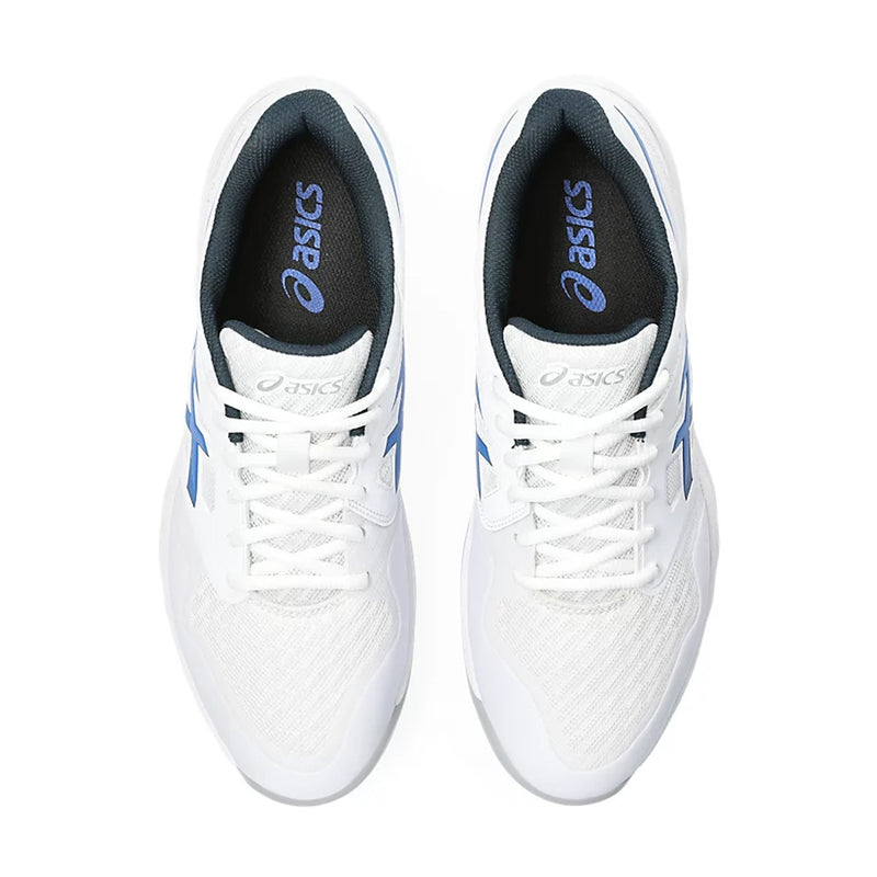 Asics Gel Court Hunter 3 Badminton Shoes (White/Blue) 6