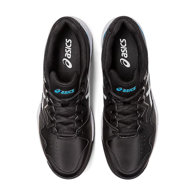 Asics Gel Dedicate 7 Tennis Shoes (Black/Island Blue) 6