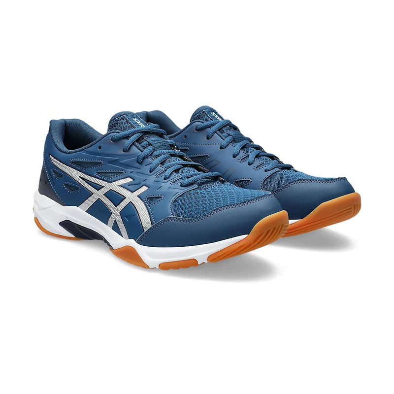 Asics Gel Rocket 11 Badminton Shoes (Mako Blue/Pure Silver) 3