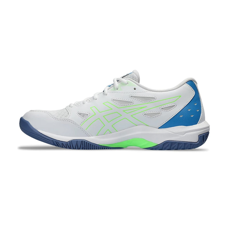 Asics Gel Rocket 11 Badminton Shoes (White/Lime Burst) 2