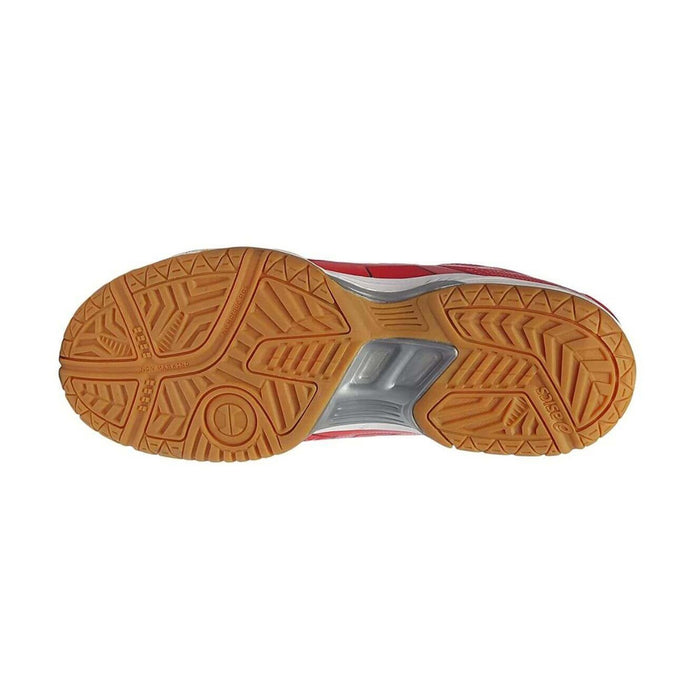Asics Gel CourtMov+ Badminton Shoes (Electric Red/Drive Blue) 4