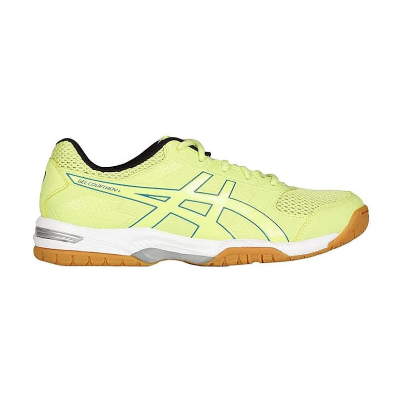 Asics Gel CourtMov+ Badminton Shoes (Glow Yellow/Deep Sea Teal) 1