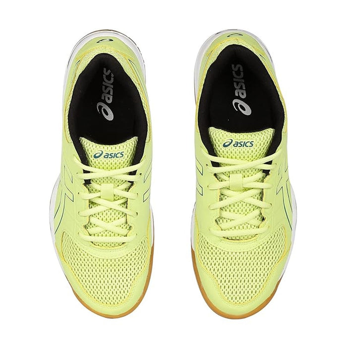 Asics Gel CourtMov+ Badminton Shoes (Glow Yellow/Deep Sea Teal) 3