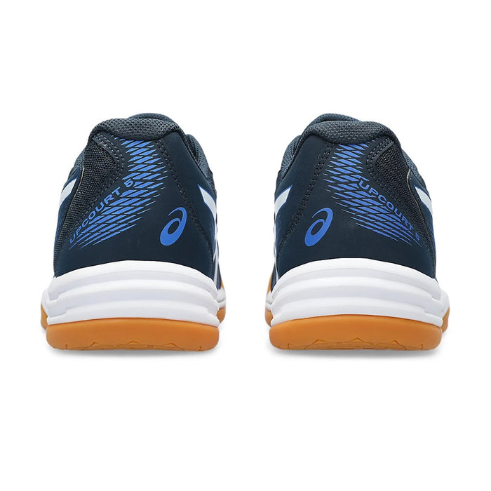 Asics Upcourt 5 Badminton Shoes (French Blue/White) 5