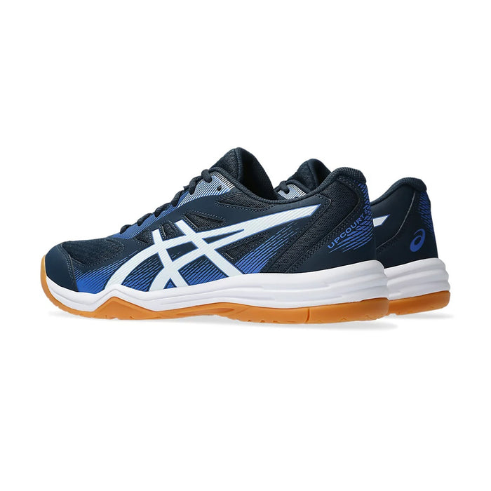 Asics Upcourt 5 Badminton Shoes (French Blue/White) 4