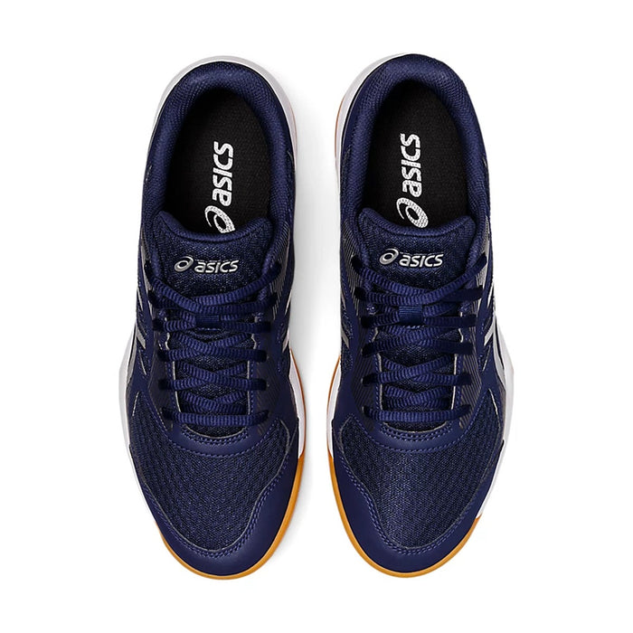 Asics Upcourt 5 Badminton Shoes (Peacoat/Pure Silver) 6