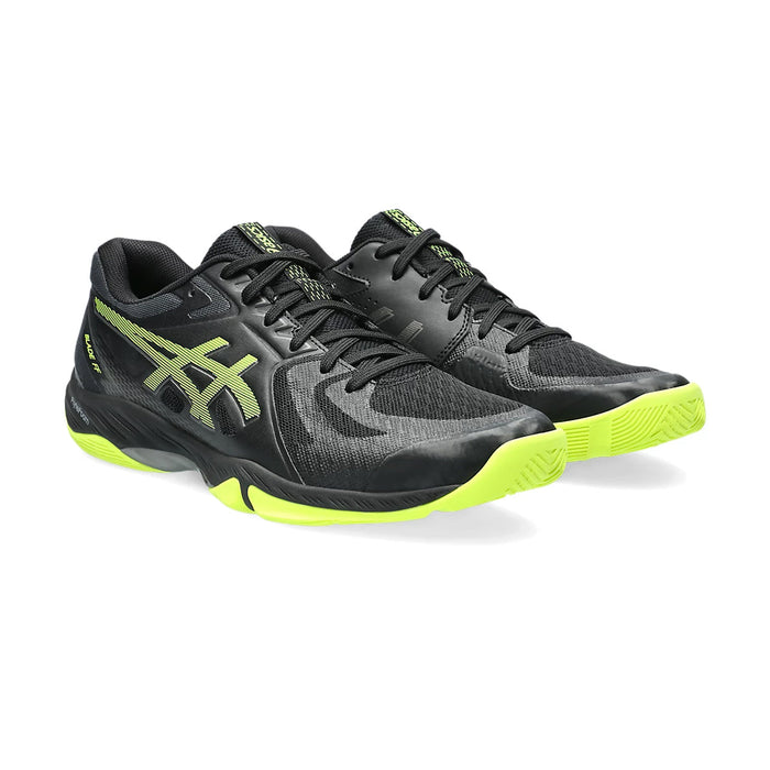 Asics Blade FF Court Shoes (Black/Safety Yellow) 3