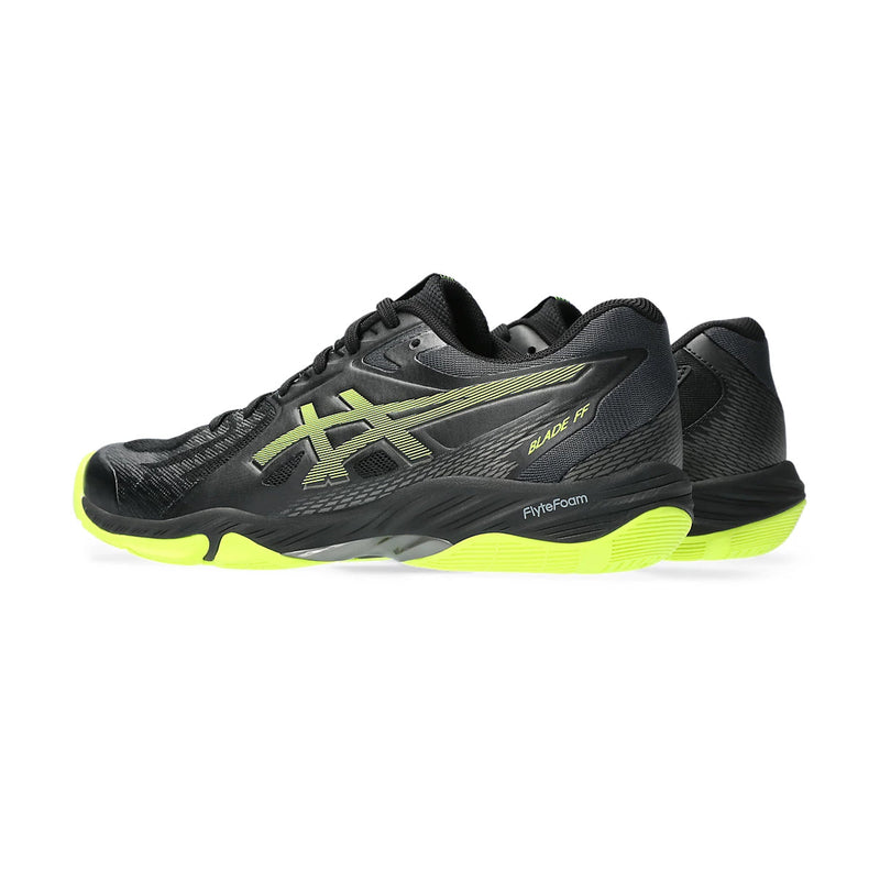 Asics Blade FF Court Shoes (Black/Safety Yellow) 4