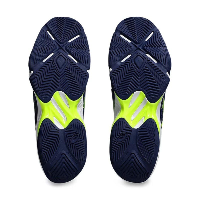 Asics Blade FF Court Shoes (Blue Expanse/Safety Yellow) 7
