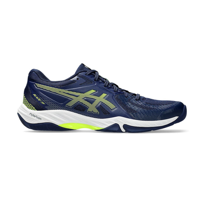 Asics Blade FF Court Shoes (Blue Expanse/Safety Yellow) 1