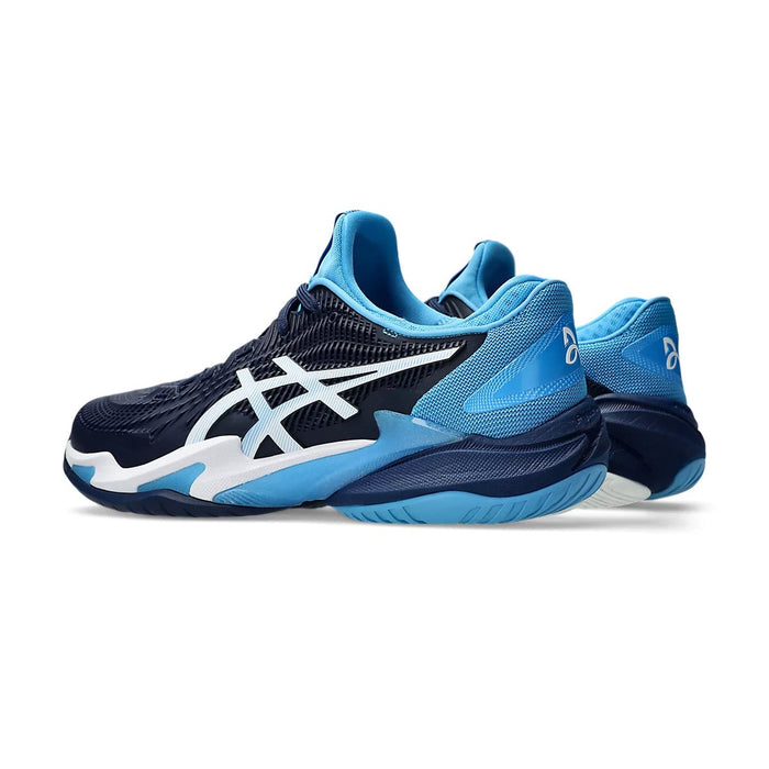 Asics Court FF 3 NOVAK Court Shoes (Blue Expanse/White) 4