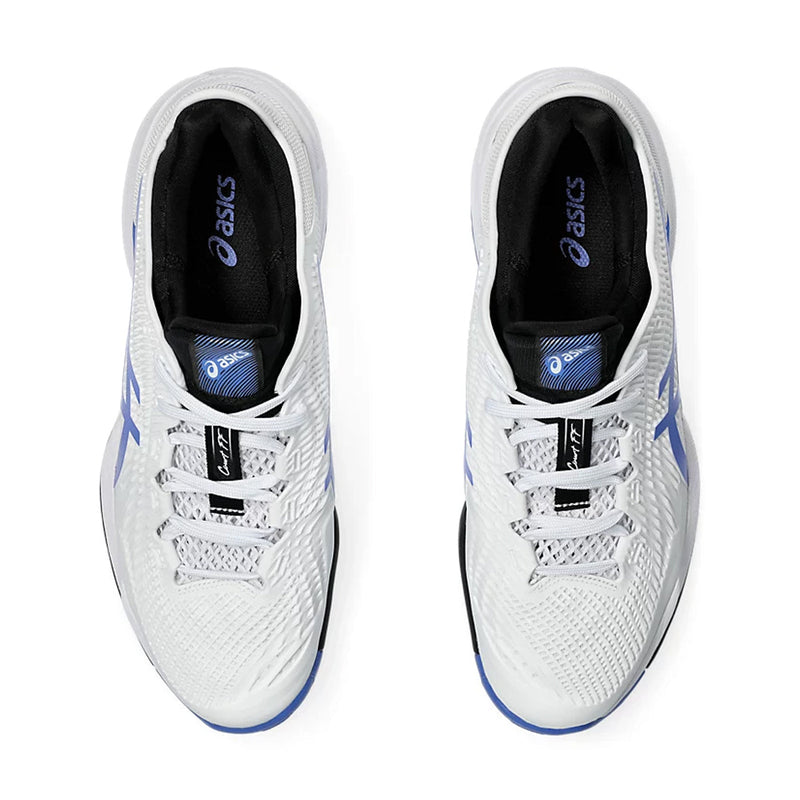 Asics Court FF 3 Court Shoes (White/Sapphire) 6