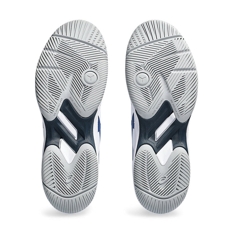 Asics Gel Court Hunter 3 Court Shoes (White/Blue) 6