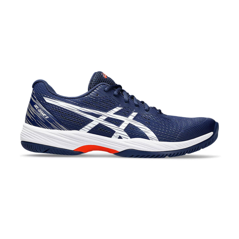Asics Gel Game 9 Court Shoes (Blue Expanse/White) 1