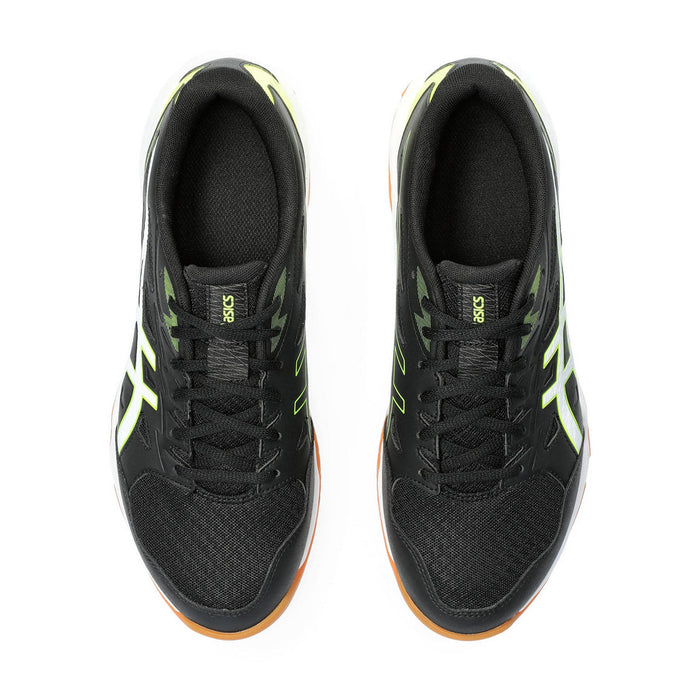 Asics Gel Rocket 11 Court Shoes (Black/White) 6
