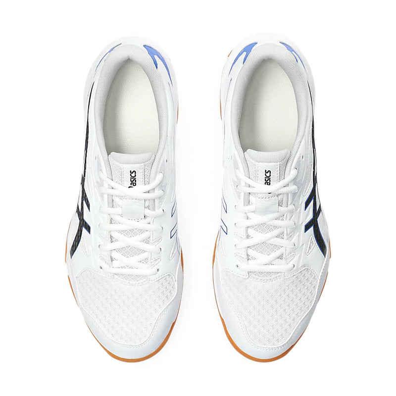 Asics Gel Rocket 11 Court Shoes (White/Black) 6