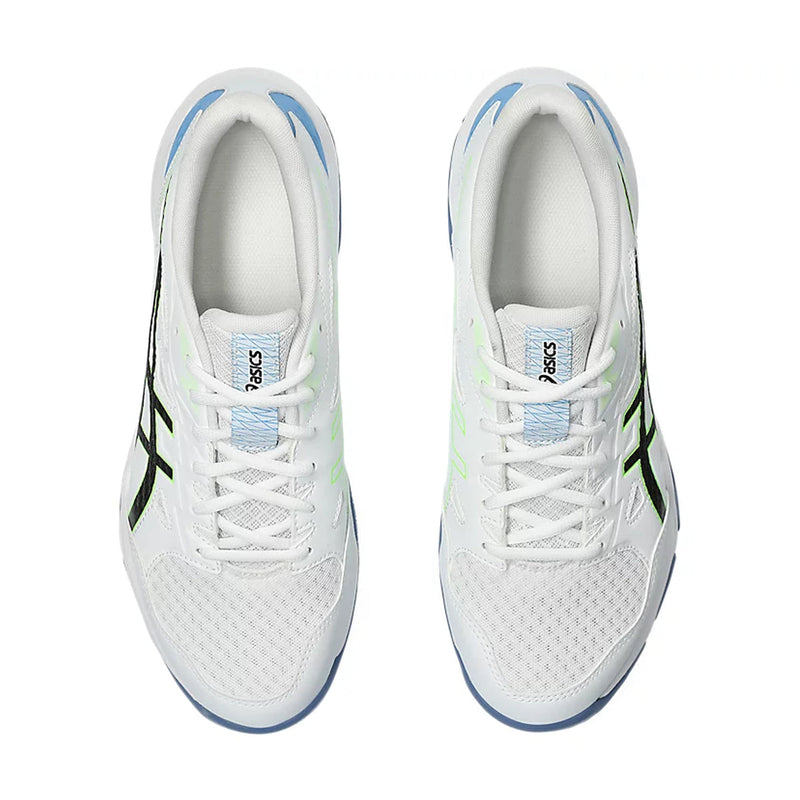 Asics Gel Rocket 11 Court Shoes (White/Lime Burst) 6