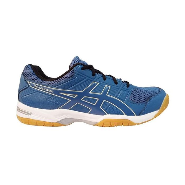 Asics Gel CourtMov+ Court Shoes (Azure/Butter) 1
