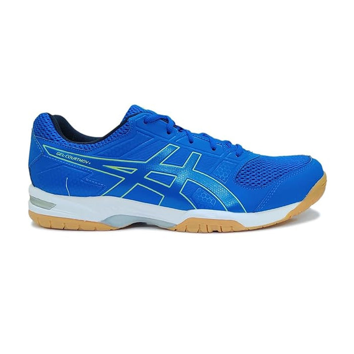 Asics Gel CourtMov+ Court Shoes (Lake Drive/Hazard Green) 1