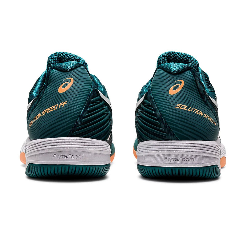 Asics Solution Speed FF 2 Court Shoes (Velvet Pine/White) 5