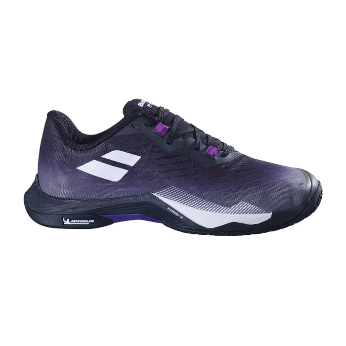 Babolat Shadow Tour 5 Badminton Shoes (Black/Purple) 2