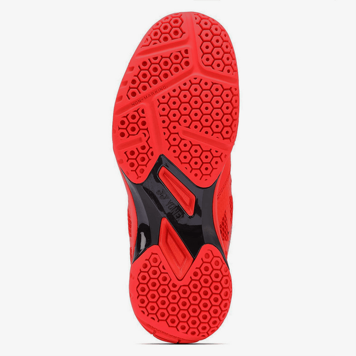 YONEX Power Cushion SHB 50 EX Badminton Shoes (Red/Black) 2
