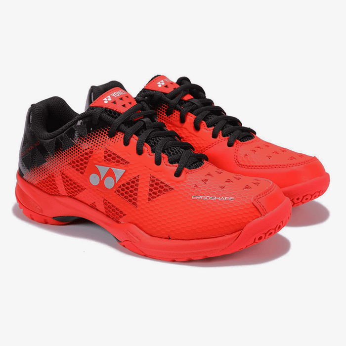 YONEX Power Cushion SHB 50 EX Badminton Shoes (Red/Black) 1