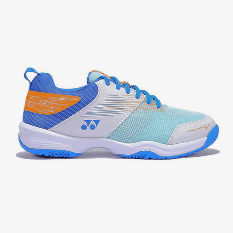YONEX Power Cushion SHB 37 (White/Blue) Badminton Shoes 1