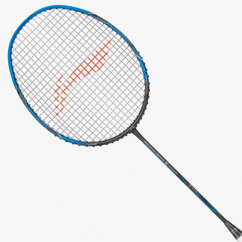 Li-Ning 3D CALIBAR X Combat (Charcoal/Blue) Badminton Racket 4