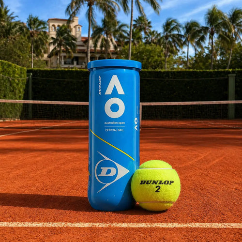 Dunlop AO Tennis Ball Can (3 Balls)