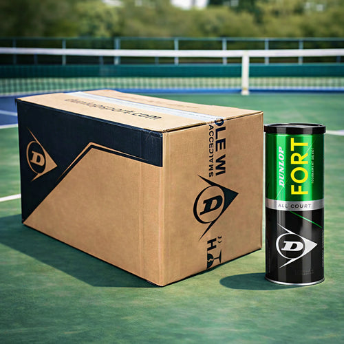 Dunlop Fort All Court Tennis Ball Carton (72 Balls)