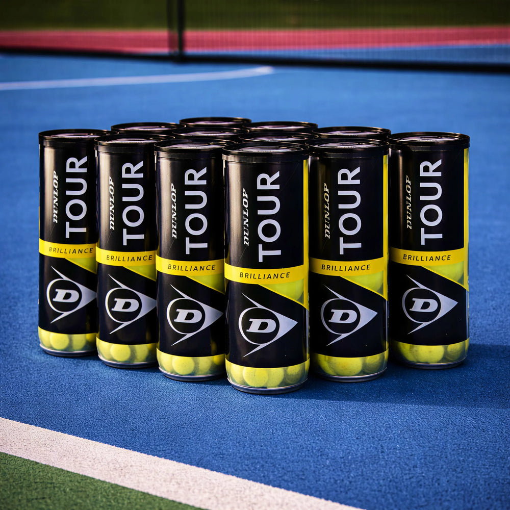 Dunlop Tour Brilliance Tennis Balls Can (36 Balls)