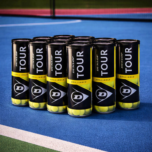Dunlop Tour Brilliance Tennis Balls Can (36 Balls)