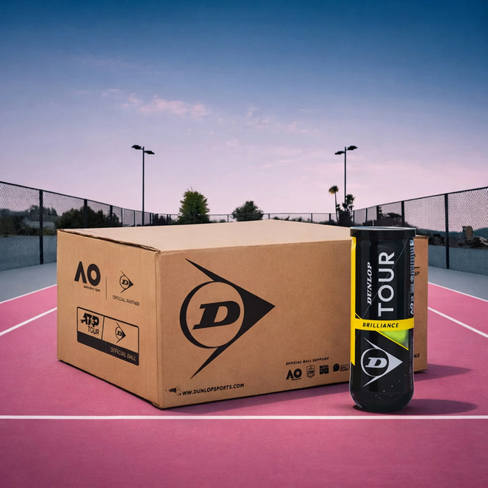 Dunlop Tour Brilliance Tennis Balls Can (72 Balls) 1
