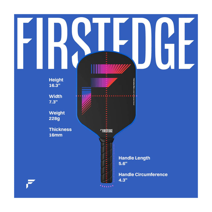 FirstEdge T700 Raw Carbon Fibre Pickleball Paddle 2