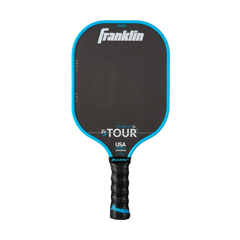 Franklin FS Tour Tempo Pickleball Paddle (Blue) - 16 mm 1
