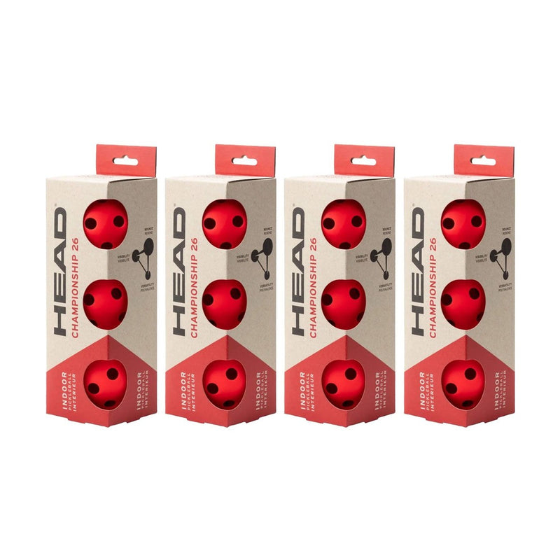 HEAD Championship 26 Indoor Pickleball (Pack of 12) 1