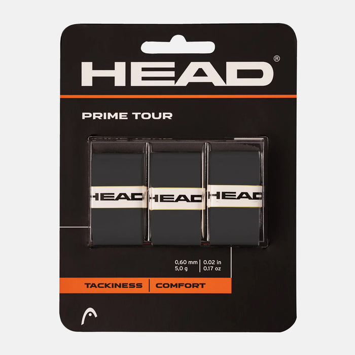 HEAD Prime Tour Overgrip (Black) 1