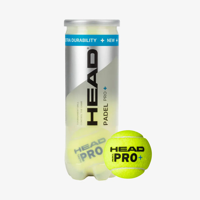 HEAD Pro+ Padel Balls (12 Balls) 2
